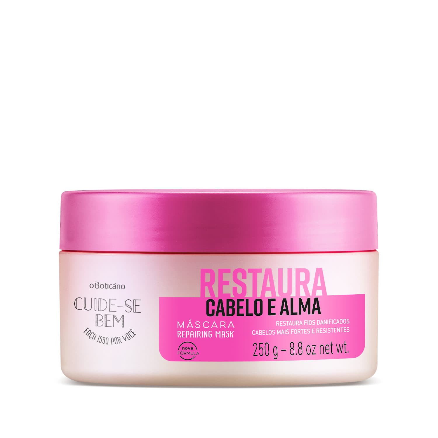 Máscara Capilar Cuide-Se Bem Restaura Cabelo E Alma 250G