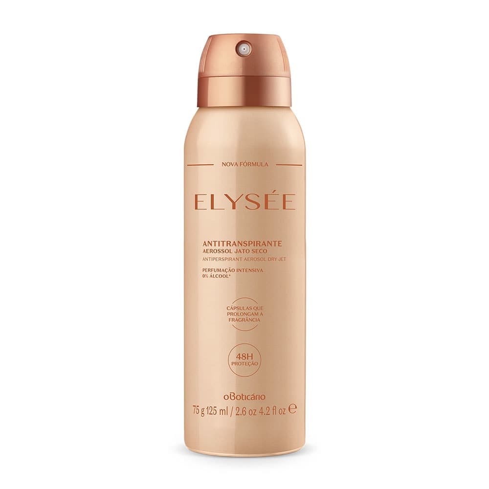 Desodorante Antitranspirante Aerossol Elysée 75G/125Ml
