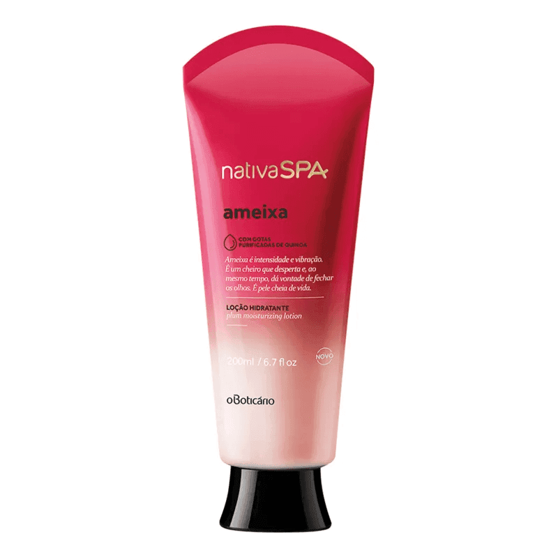 Loção Hidratante Corporal Desodorante Nativa Spa Ameixa 200Ml