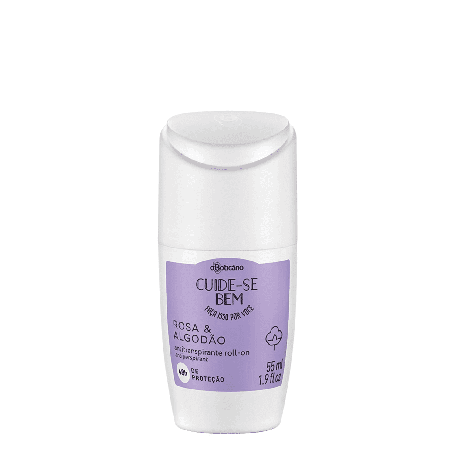 Desodorante Roll-On Cuide-Se Bem Rosa E Algodão 55Ml