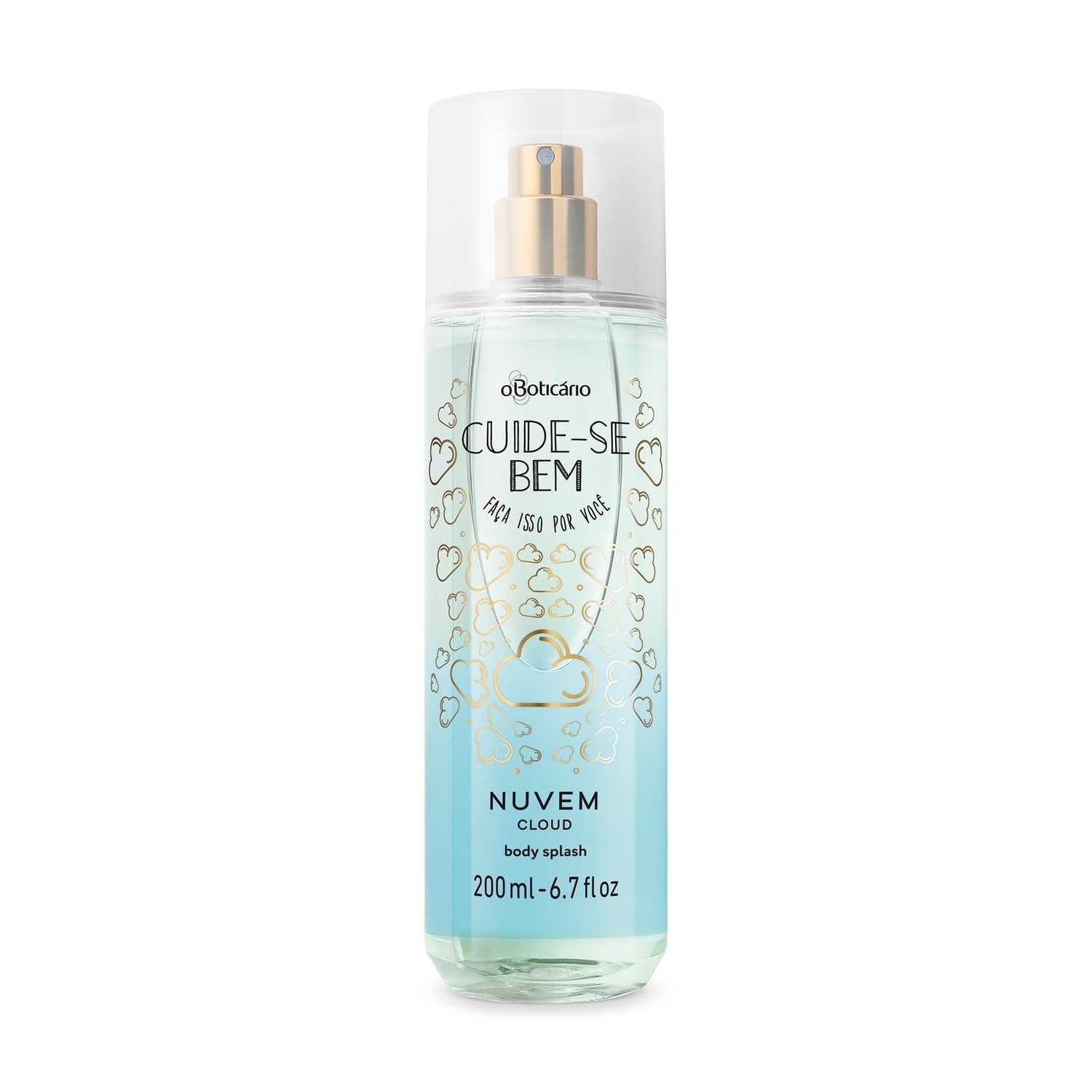 Cuide Se Bem Desodorante Colonia Body Splash Nuvem 200Ml