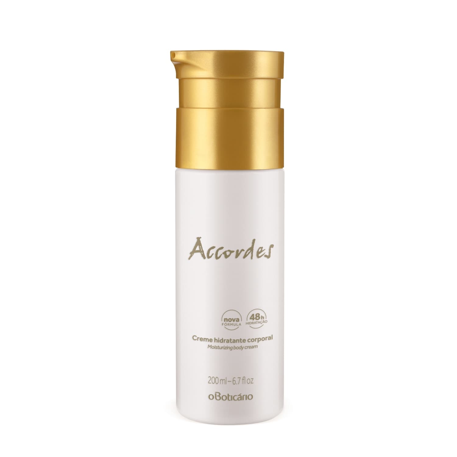Creme Hidratante Desodorante Corporal Accordes 200Ml