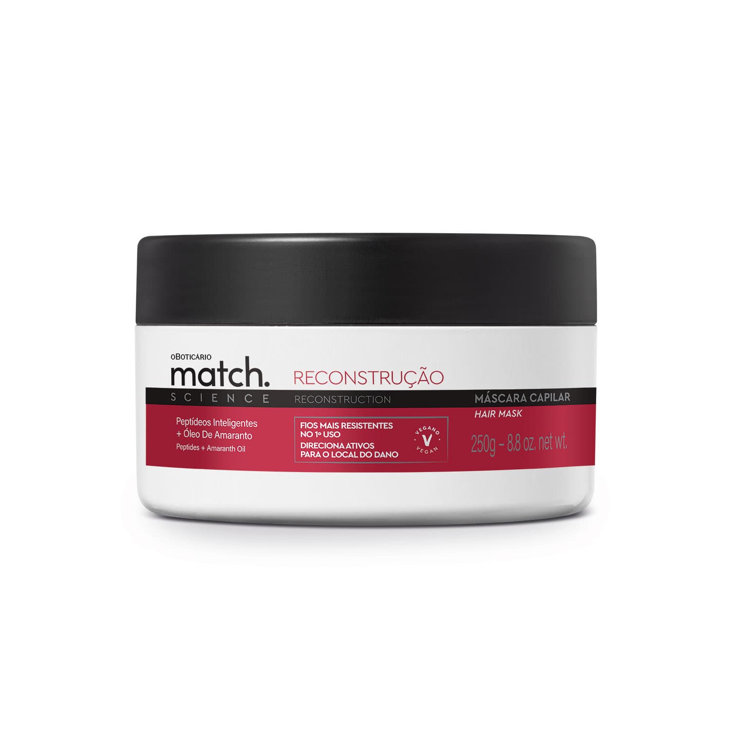 Máscara Capilar Match Science Reconstrução 250G