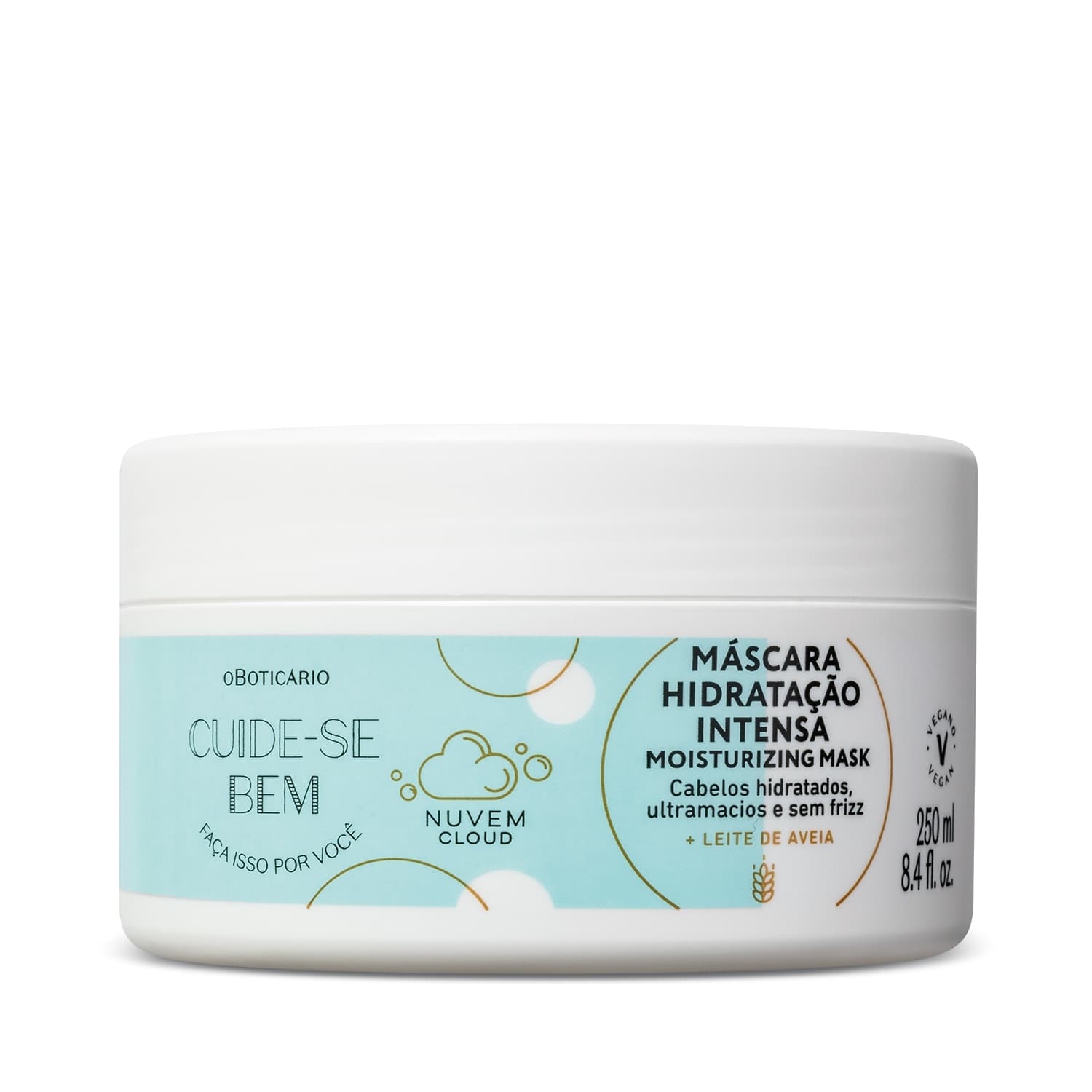 Máscara Hidratação Intensa Cuide-Se Bem Nuvem 250Ml