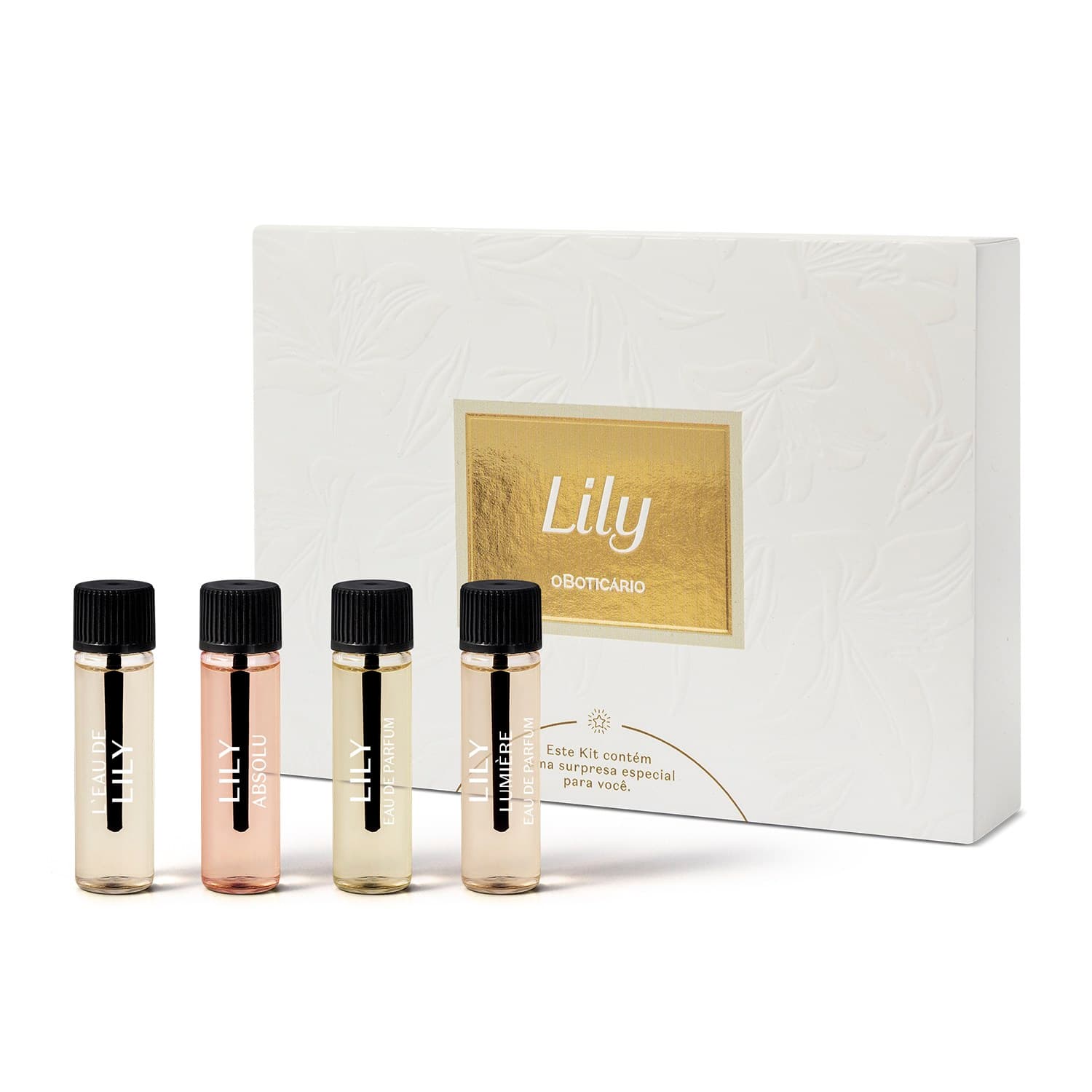Kit De Experimentação Lily 4Ml Cada