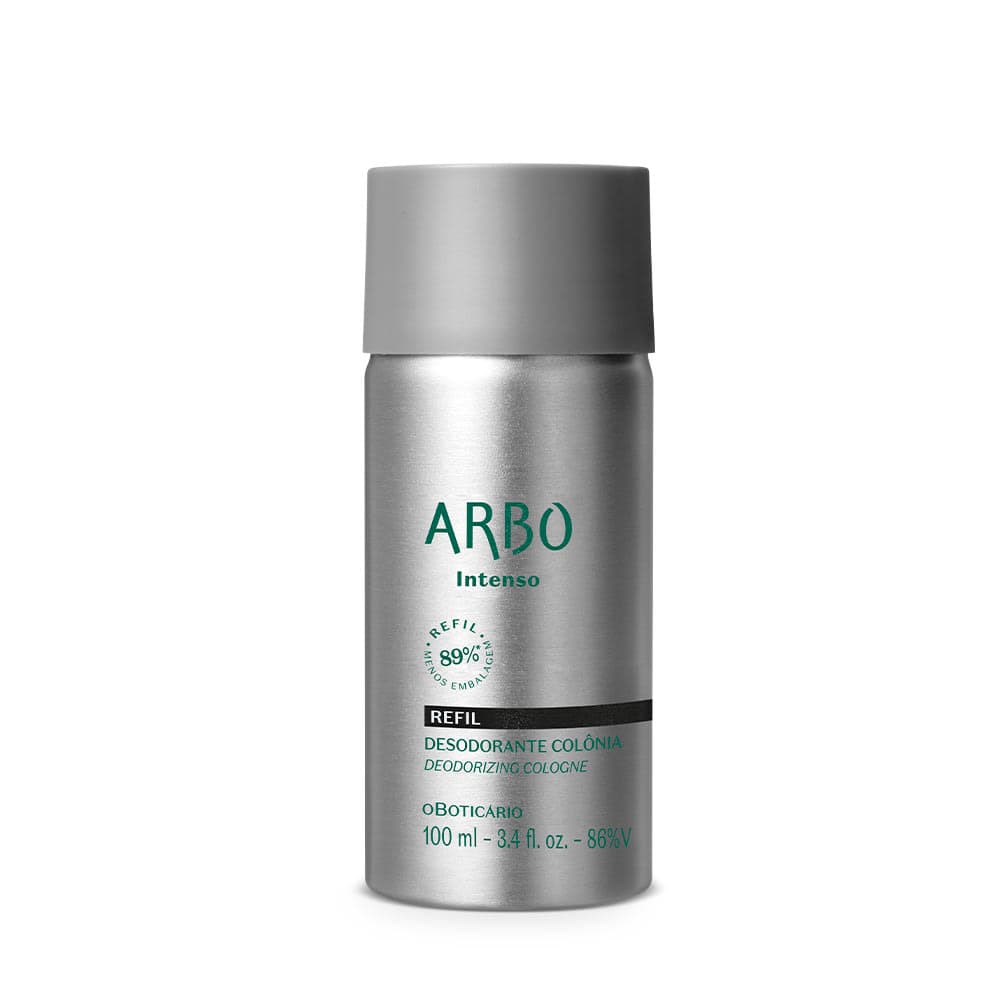 Refil Arbo Intenso Desodorante Colônia 100Ml