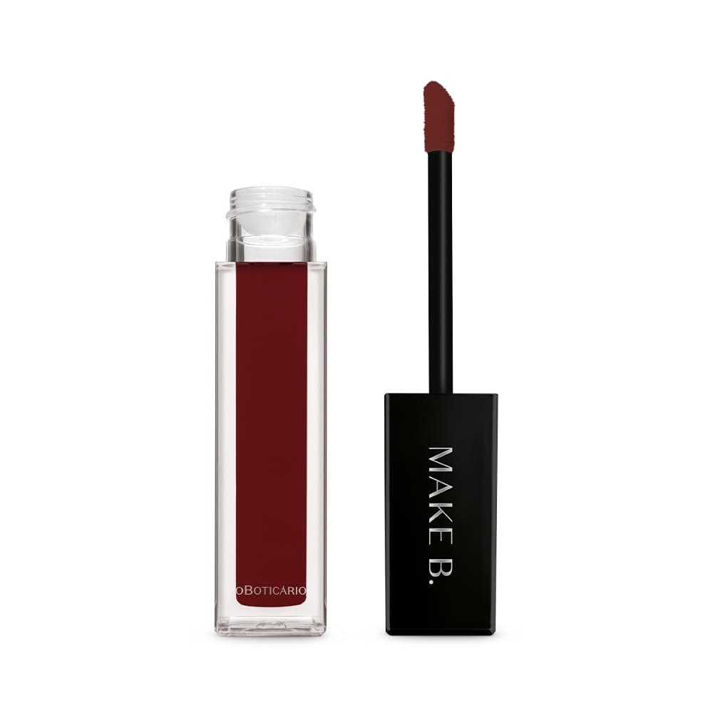 Batom Líquido Mate Marrom Brown Wine Make B. 5Ml