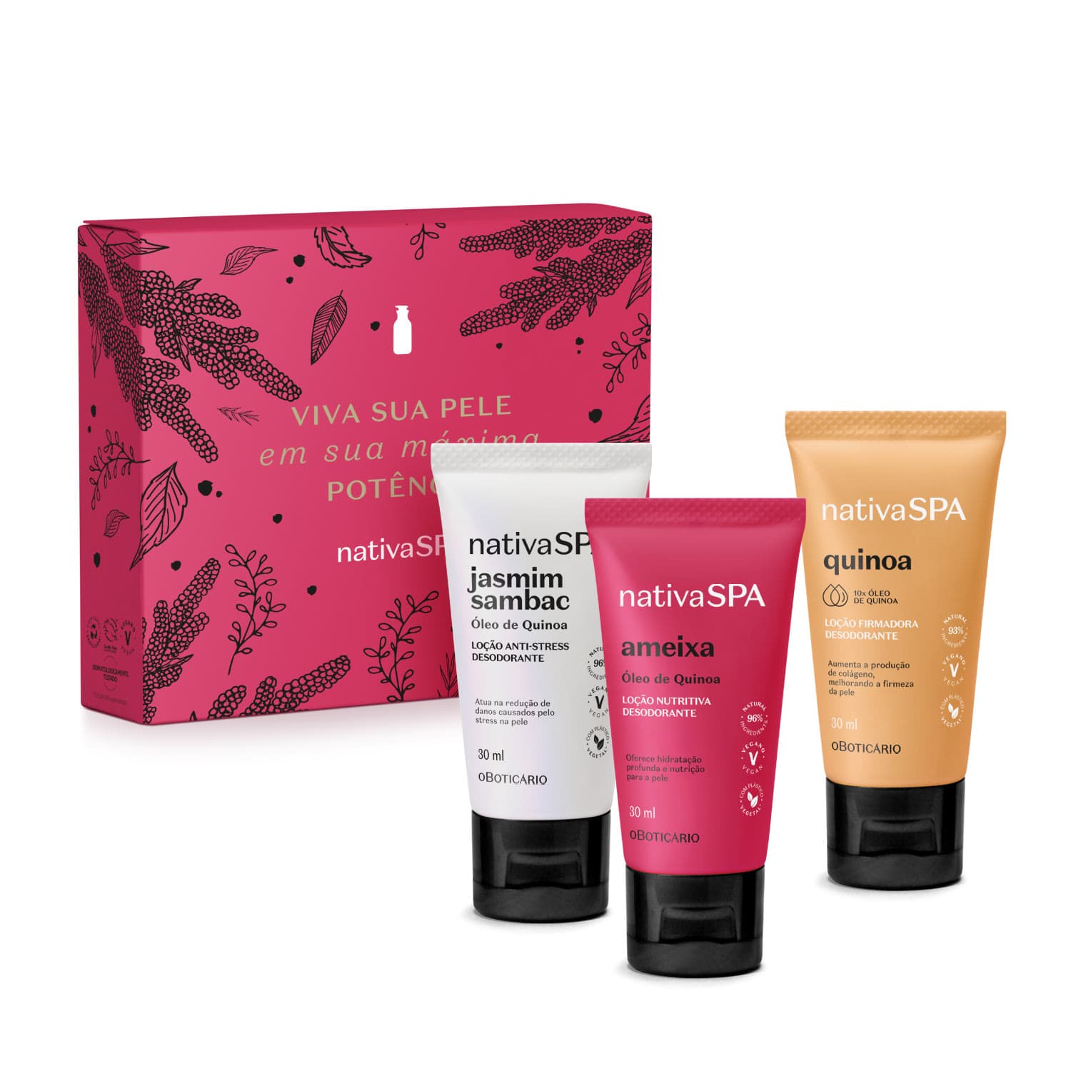 Kit Presente Nativa Spa (3 Itens)