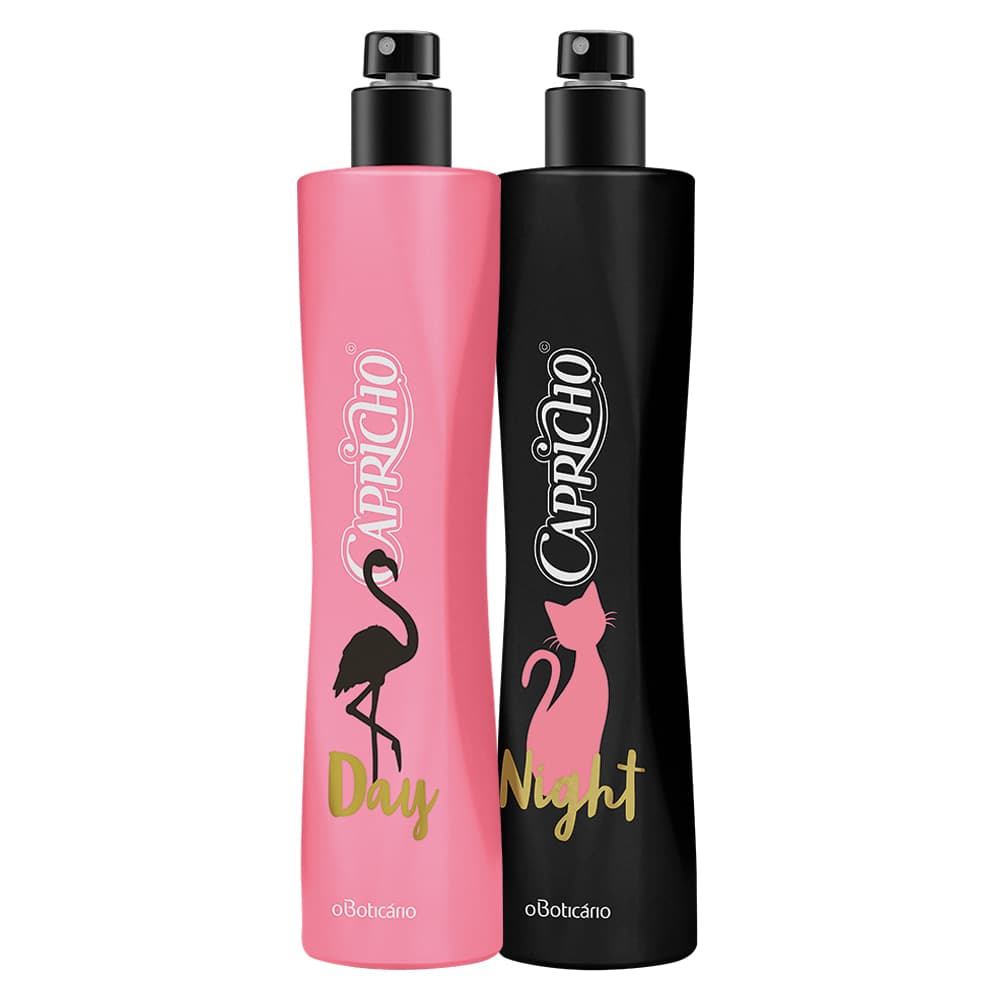 Capricho Day & Night Desodorante Colônia 50Ml Cada - Dsc