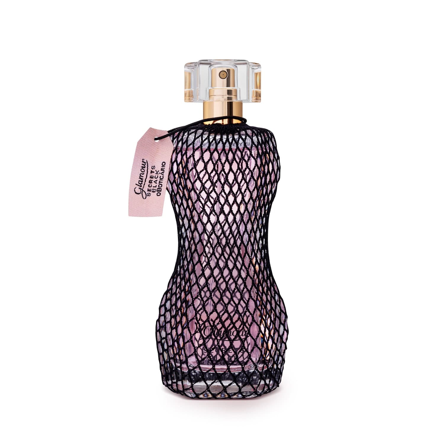Glamour Secrets Black Desodorante Colônia 75Ml