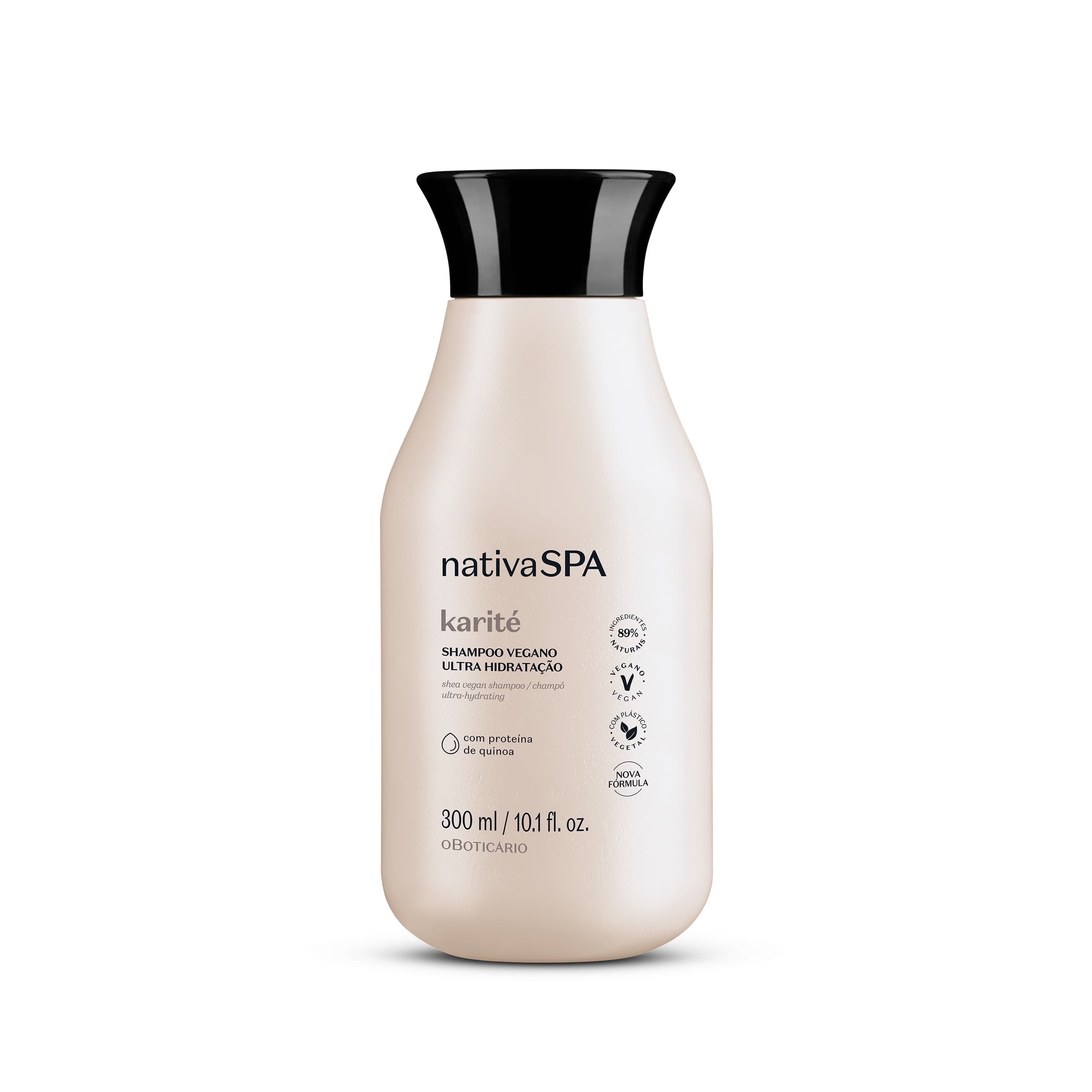 Shampoo Vegano Ultra Hidratação Nativa Spa Karité 300Ml