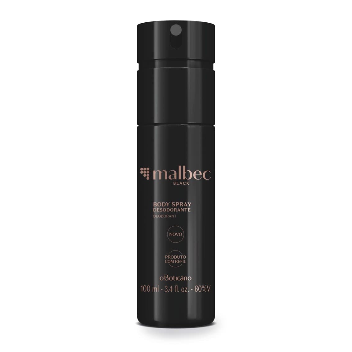 Desodorante Body Spray Malbec Black 100Ml