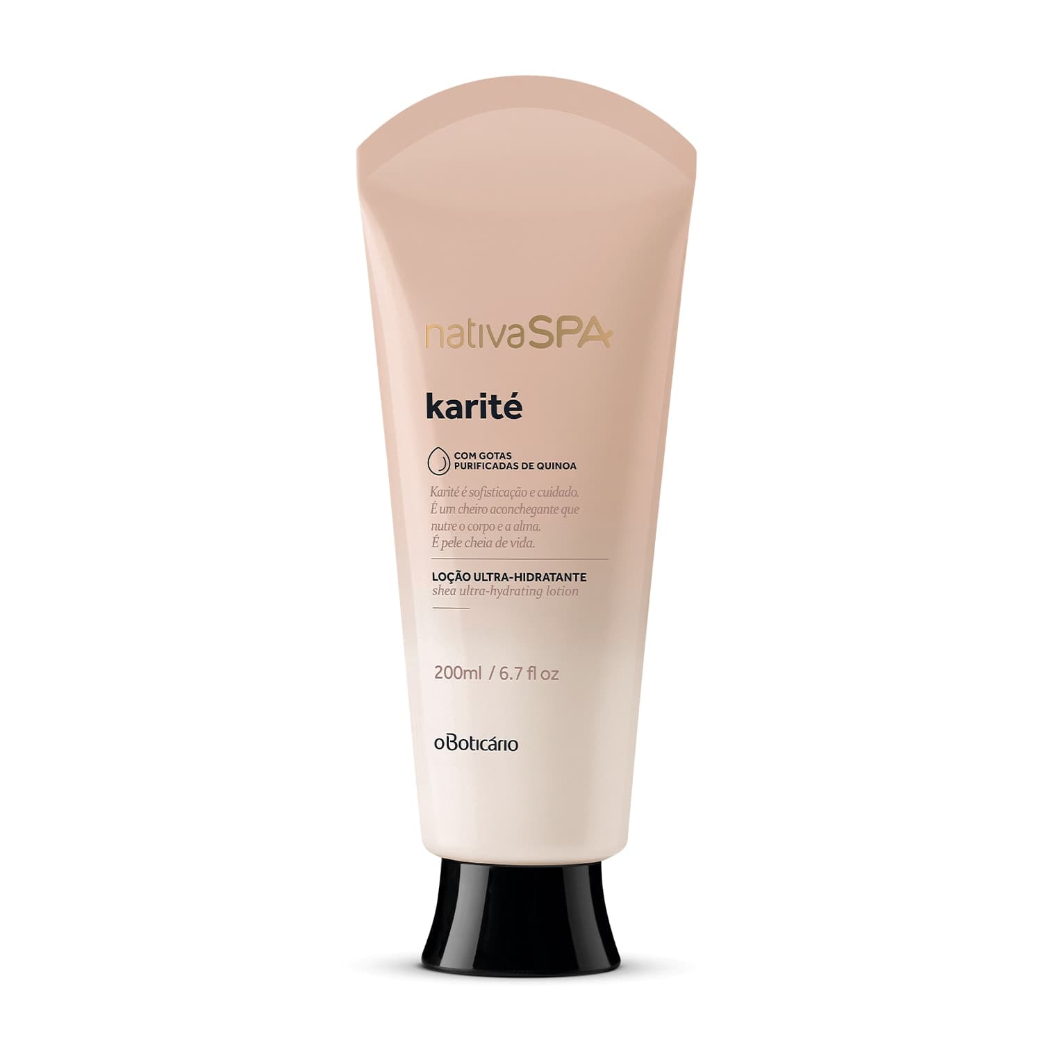 Loção Ultra-Hidratante Desodorante Corporal Nativa Spa Karité 200Ml