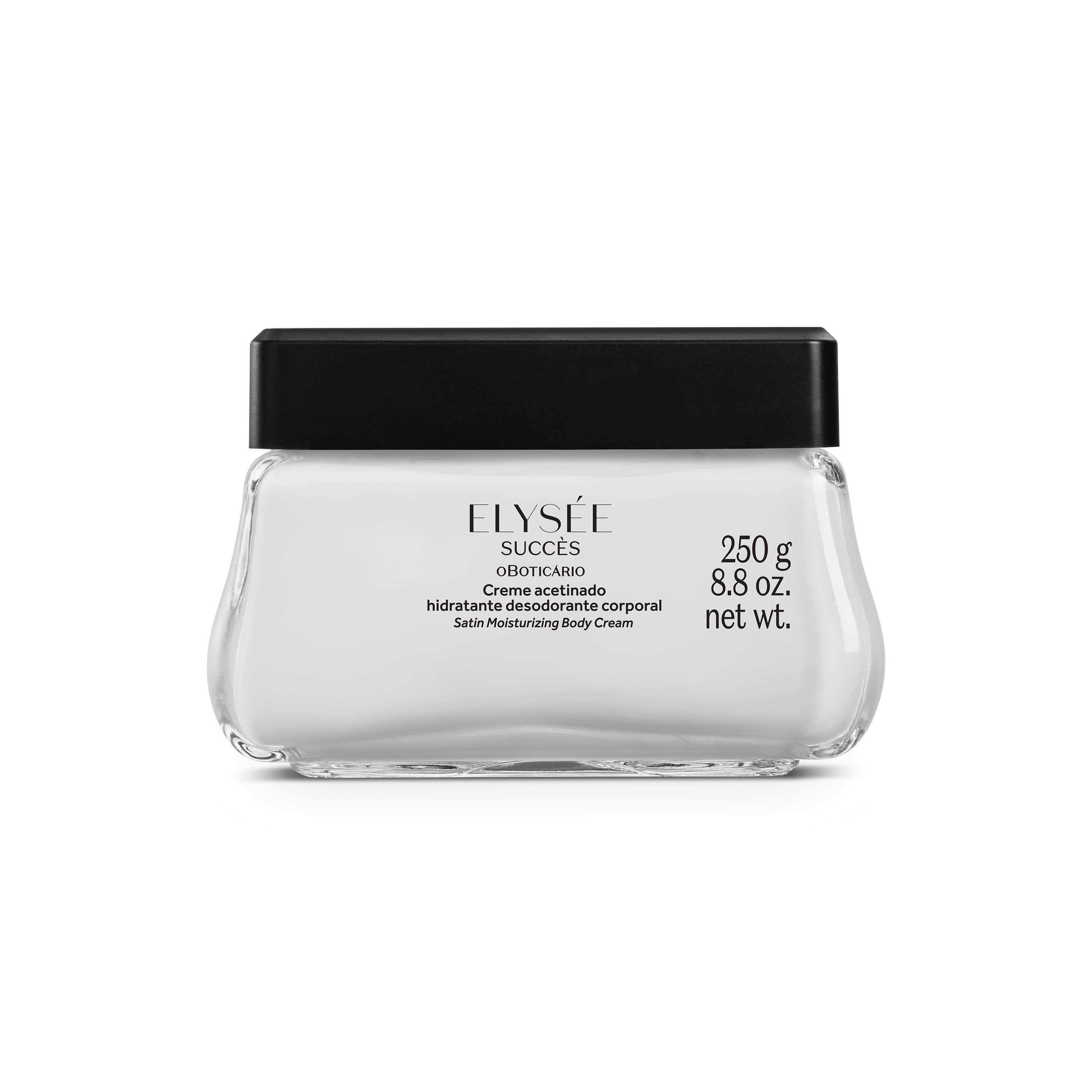 Creme Acetinado Hidratante Desodorante Corporal Elysée Succès 250G