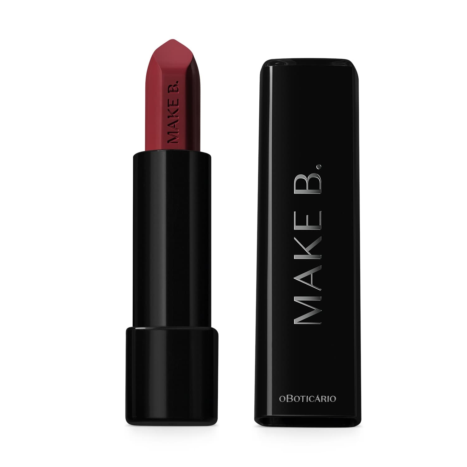 Batom Mate Vermelho Red Supreme Make B. 4G