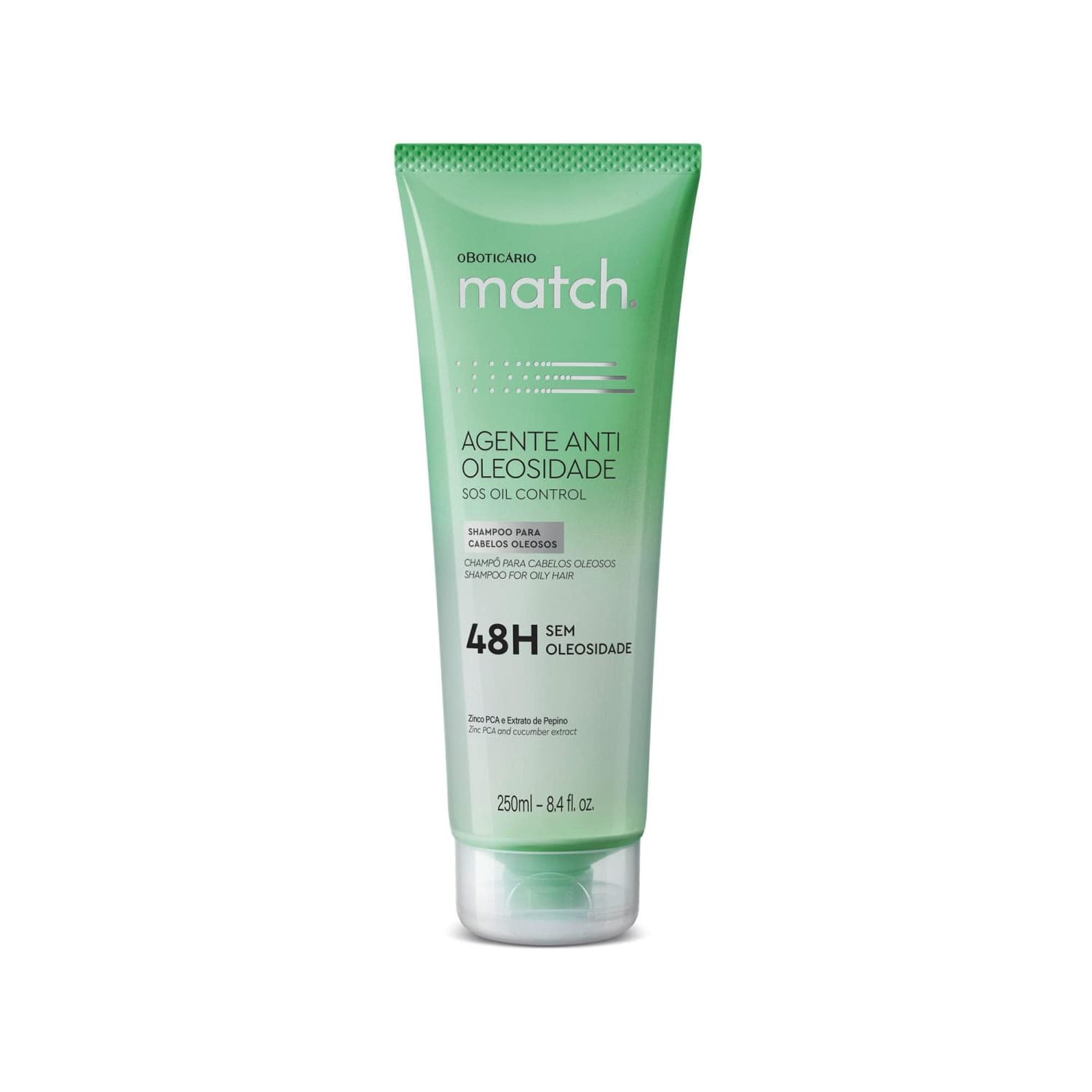 Shampoo Match Agente Antioleosidade 250Ml