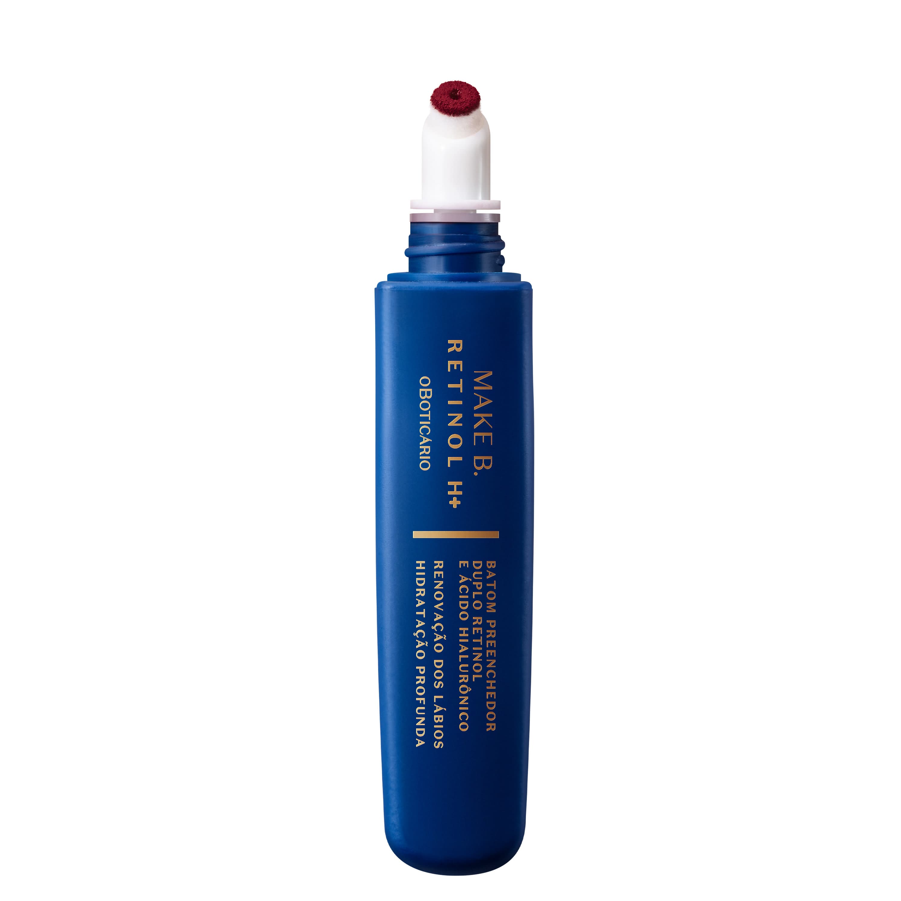Batom Líquido Vermelho Red Velvet Make B. Retinol H+ 11Ml