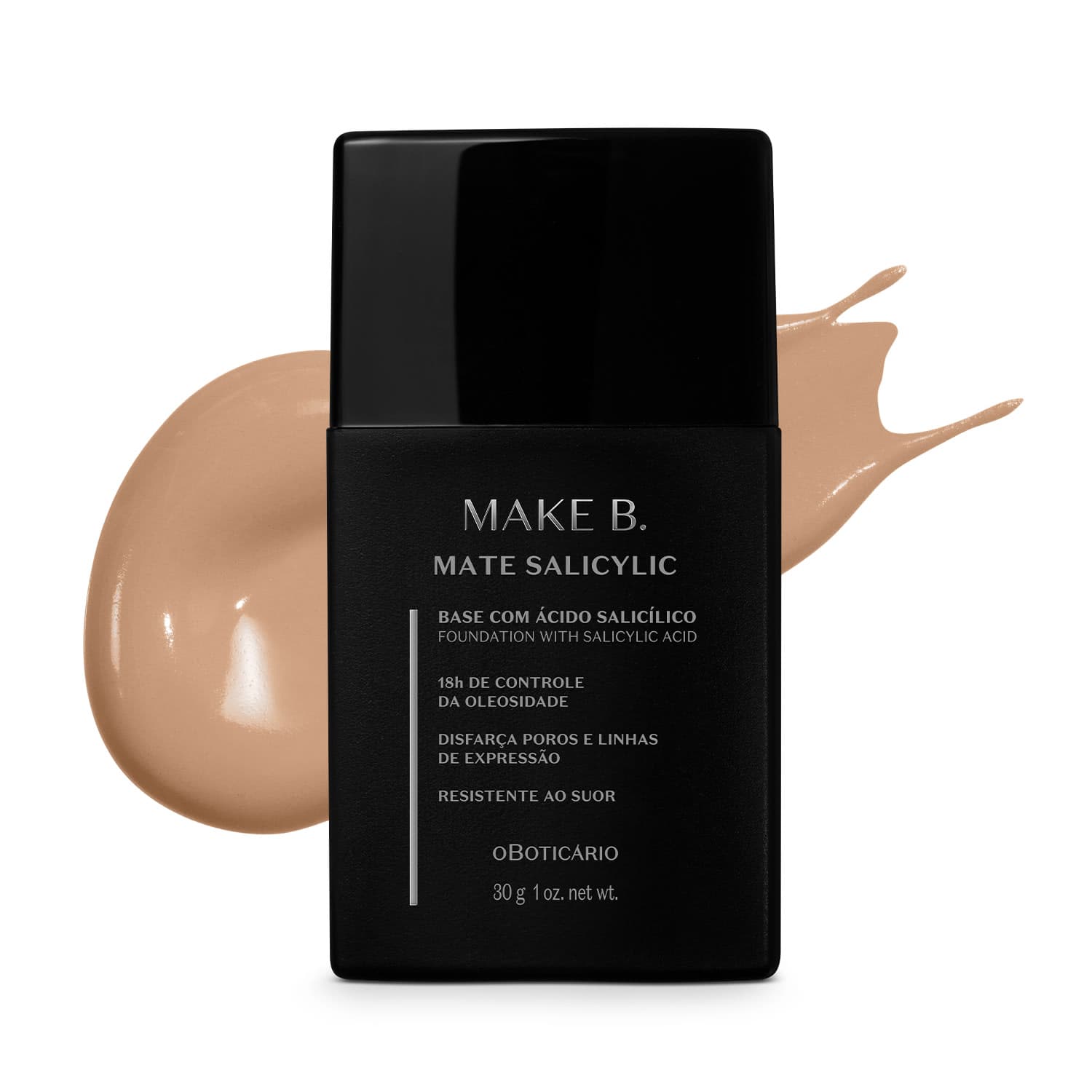 Base Líquida Cor 130 Make B. Mate Salicylic 30G