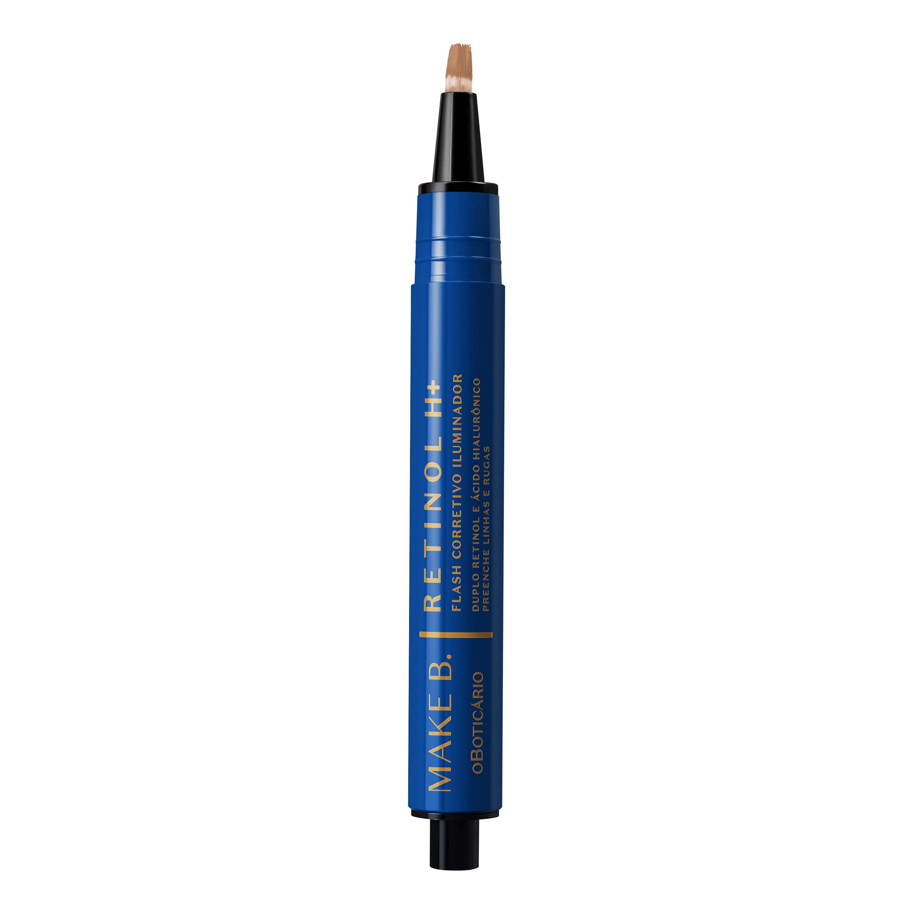 Corretivo Líquido Flash Iluminador Cor 40 Make.B Retinol H+ 2,5G