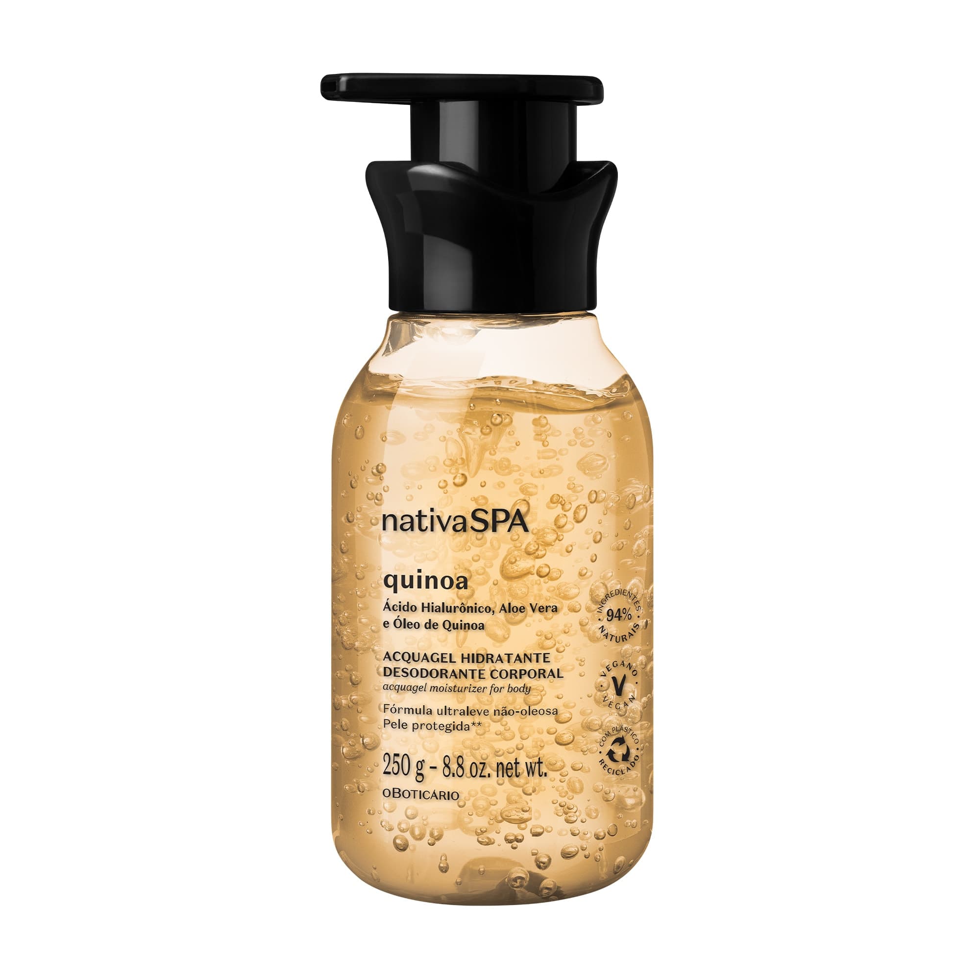 Acquagel Hidratante Desodorante Corporal Nativa Spa Quinoa 250G