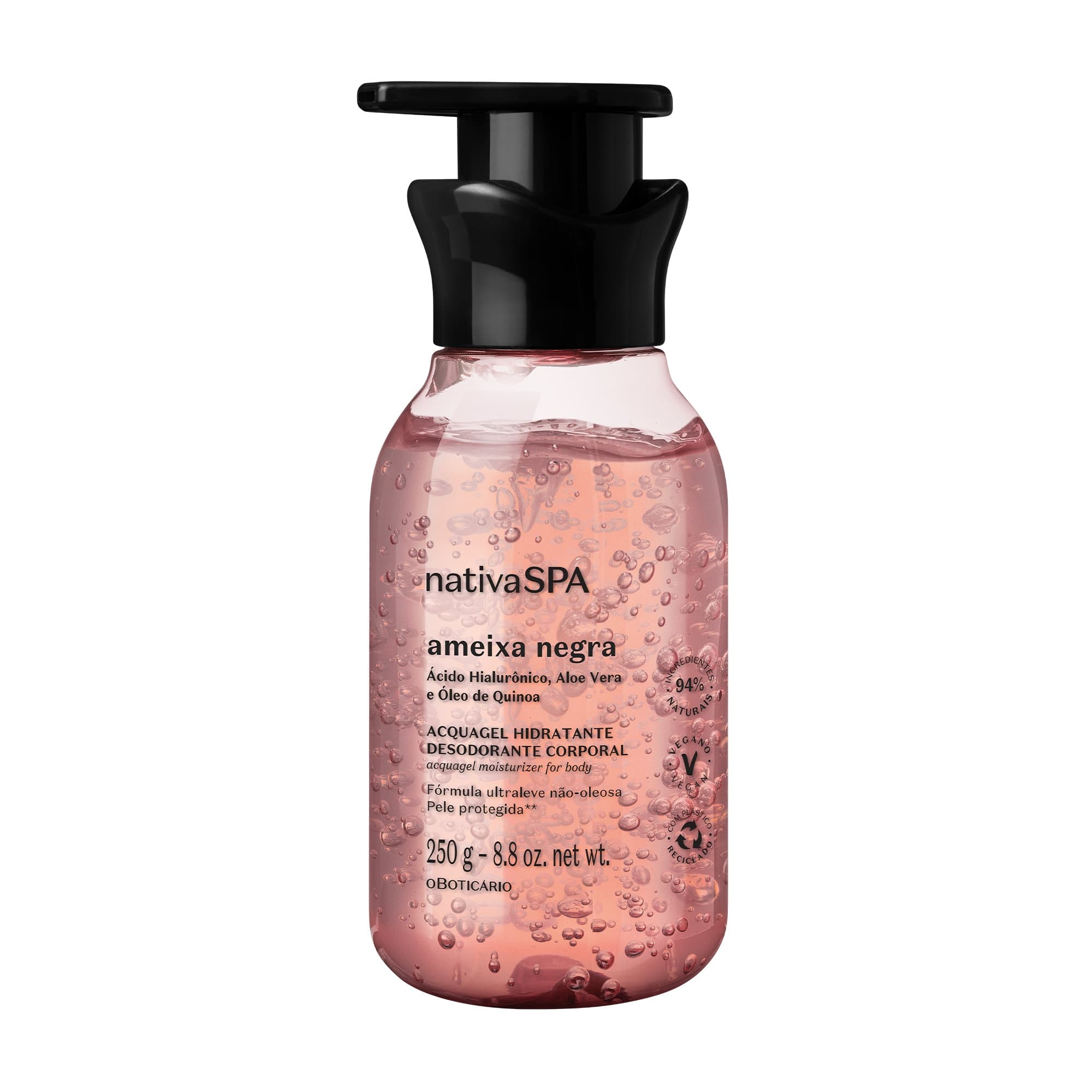 Acquagel Hidratante Desodorante Corporal Nativa Spa Ameixa Negra 250G