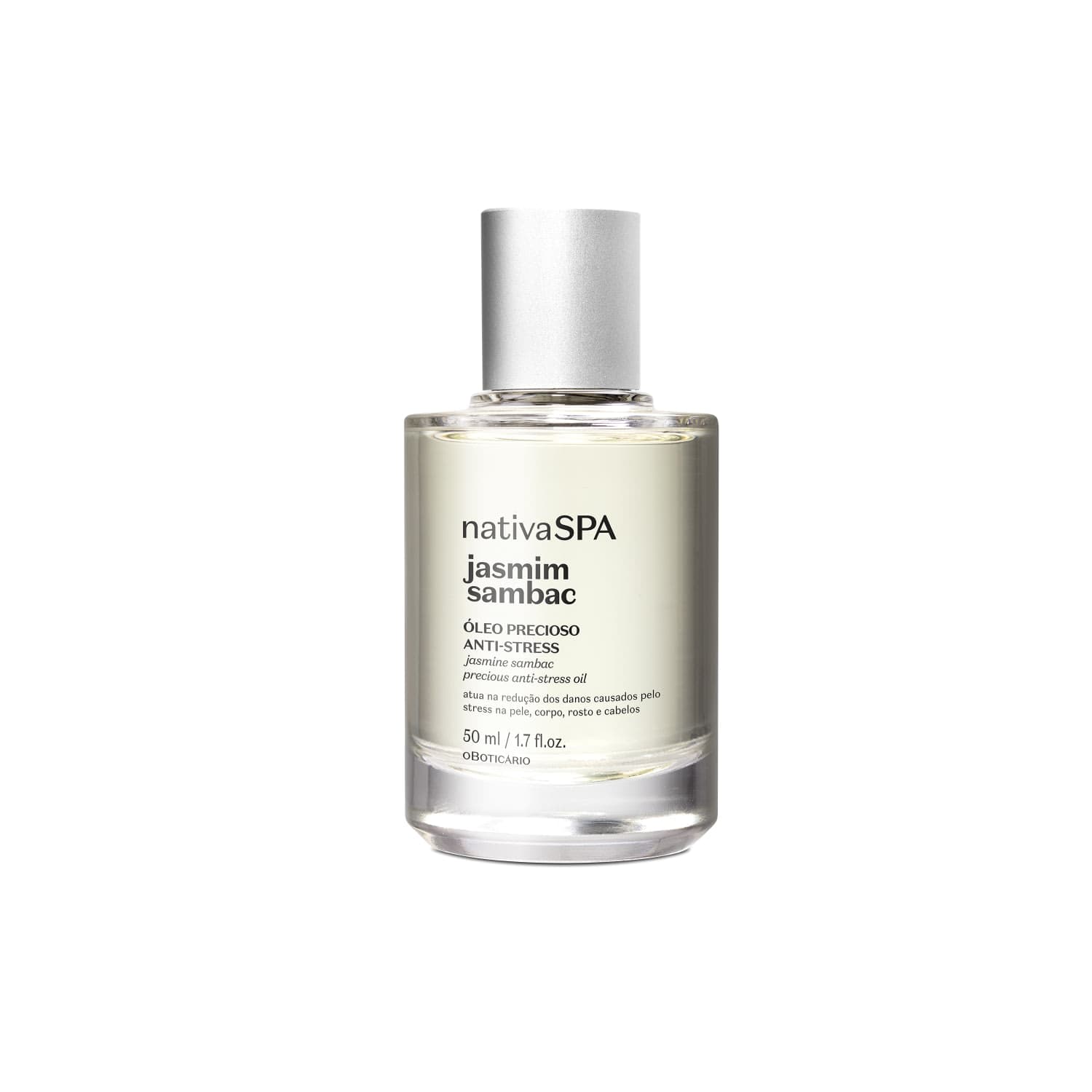 Óleo Precioso Multibenefícios Para Pele E Cabelo Nativa Spa Jasmim Sambac 50Ml