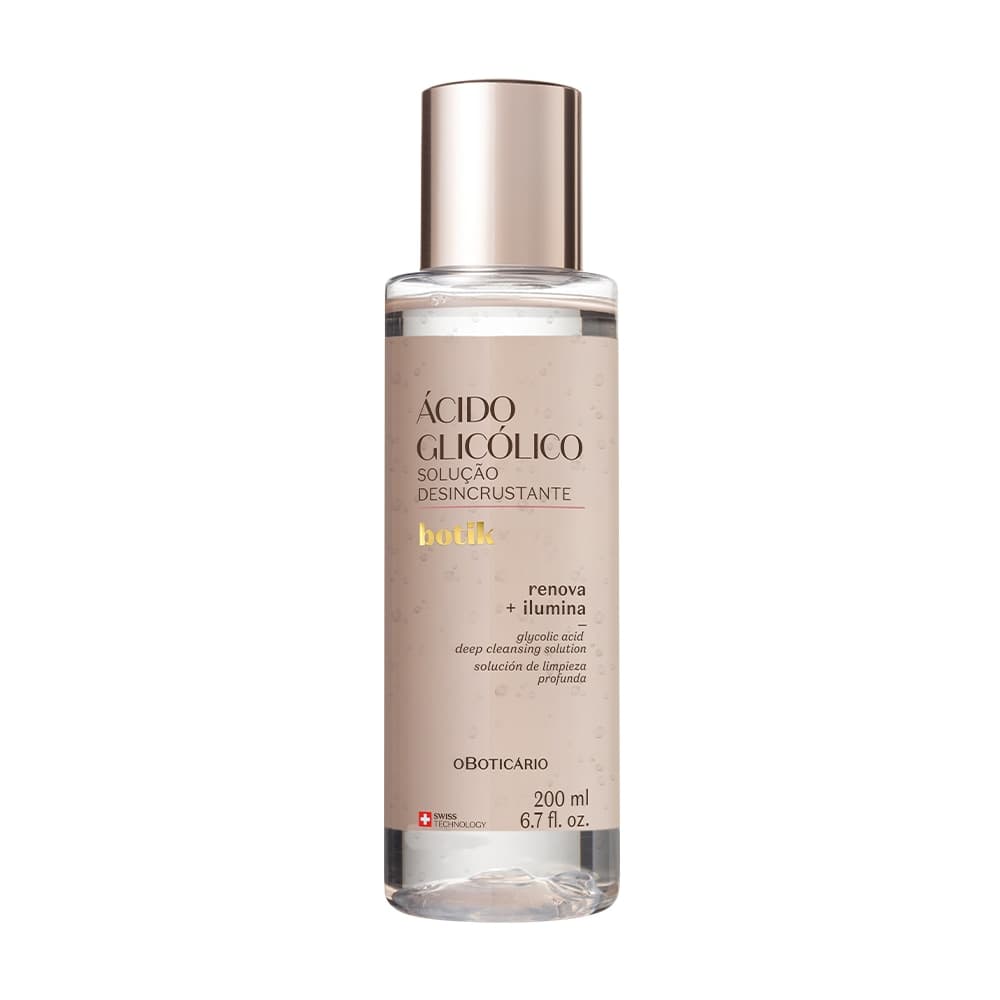 Solução Desincrustante Ácido Glicólico Botik 200Ml