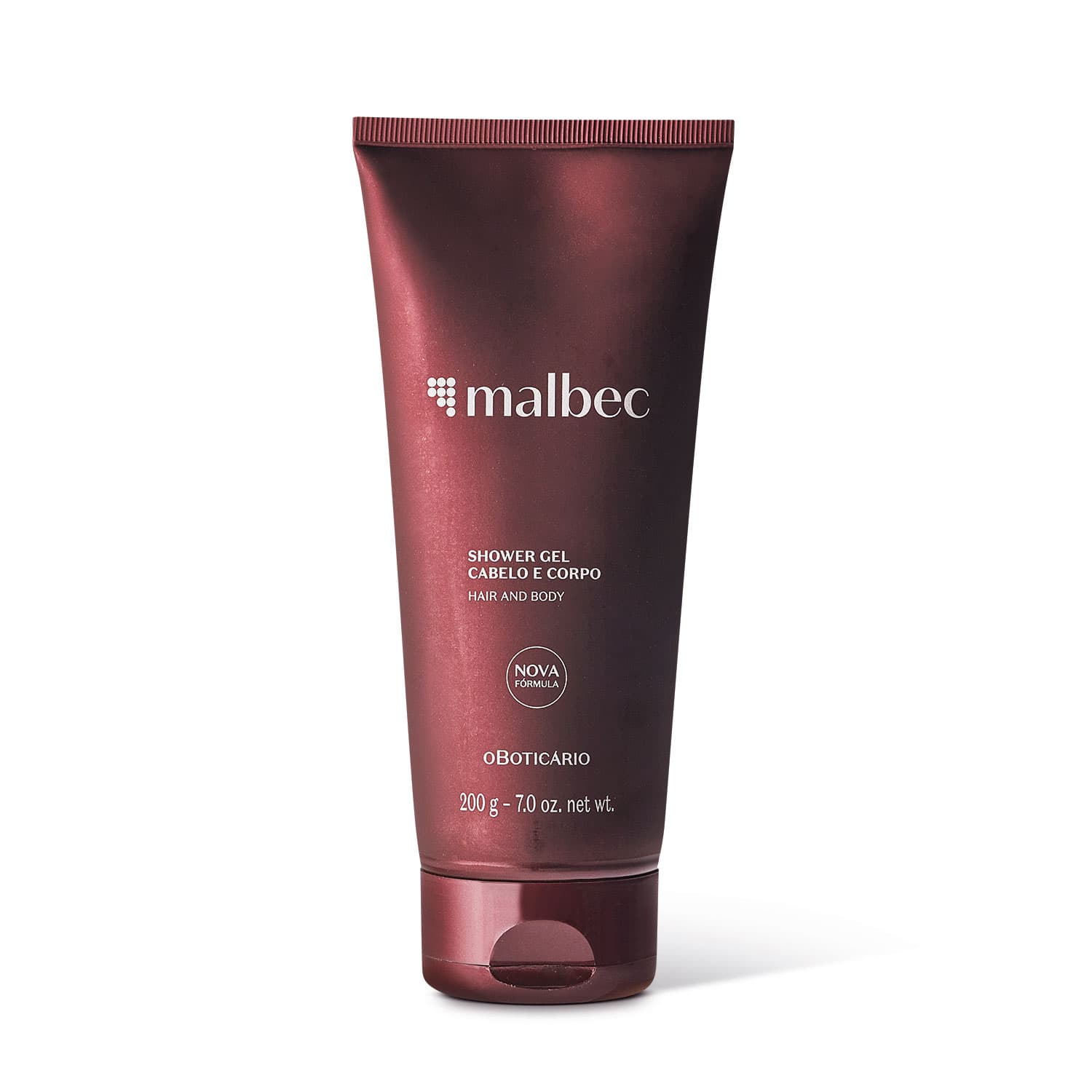 Shower Gel Cabelo E Corpo Malbec 200G