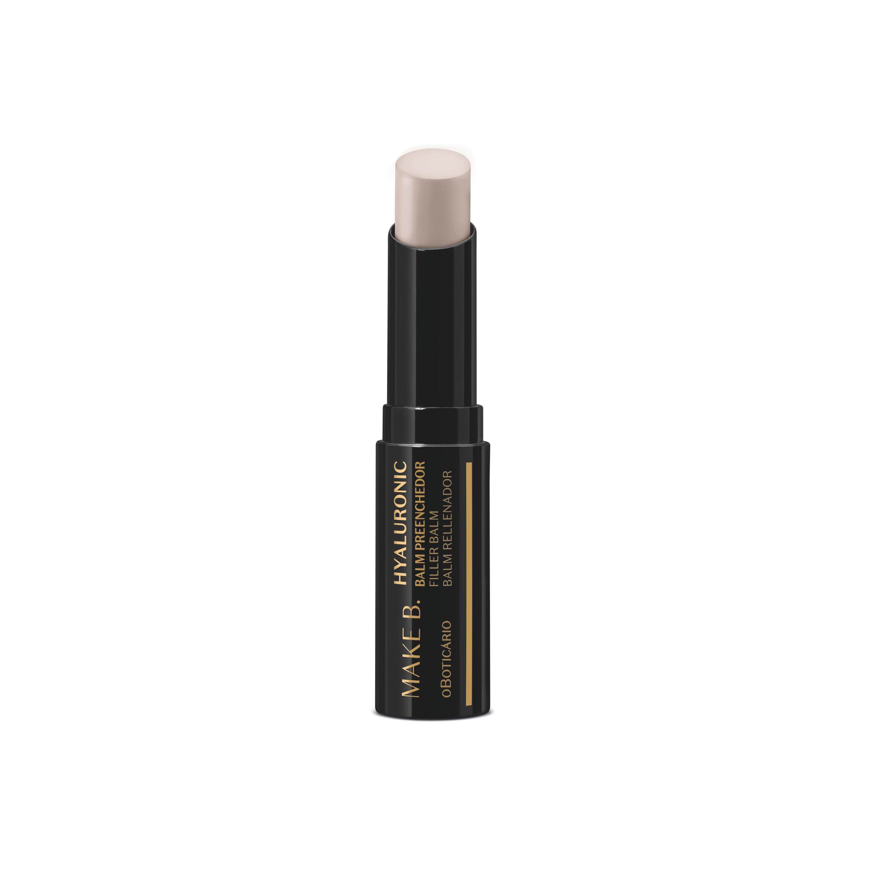 Balm Labial Preenchedor Sem Cor Make B. Hyaluronic 3,4G