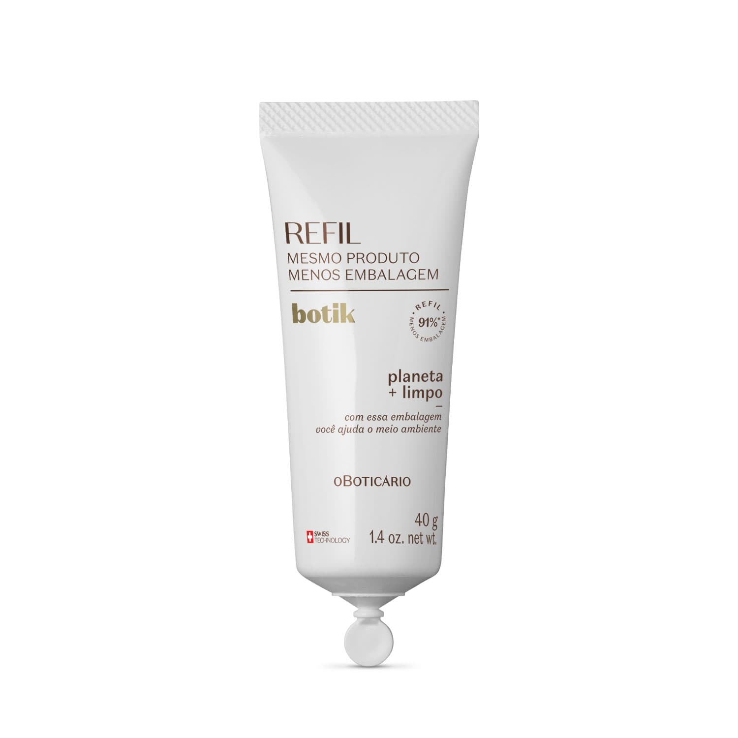 Refil Máscara Facial Reset Noturno Ácido Glicólico Botik 40G