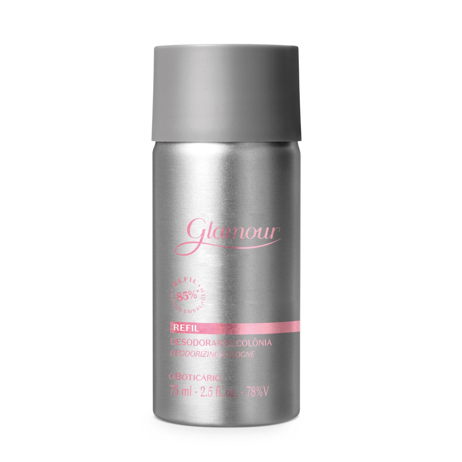 Refil Glamour Desodorante Colônia 75Ml