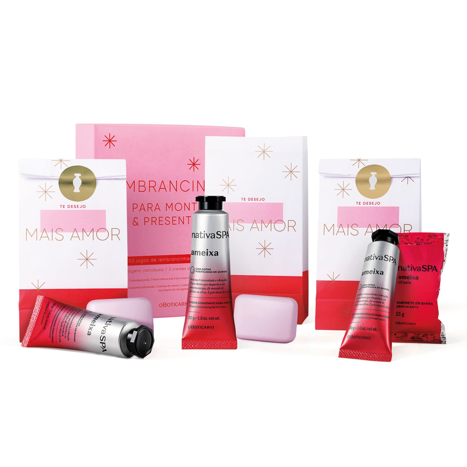 Kit Monte Seu Presente Do Boticário (9 Itens)