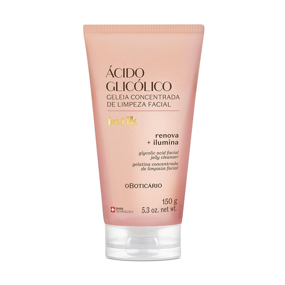 Geleia Concentrada De Limpeza Facial Ácido Glicólico Botik 150G