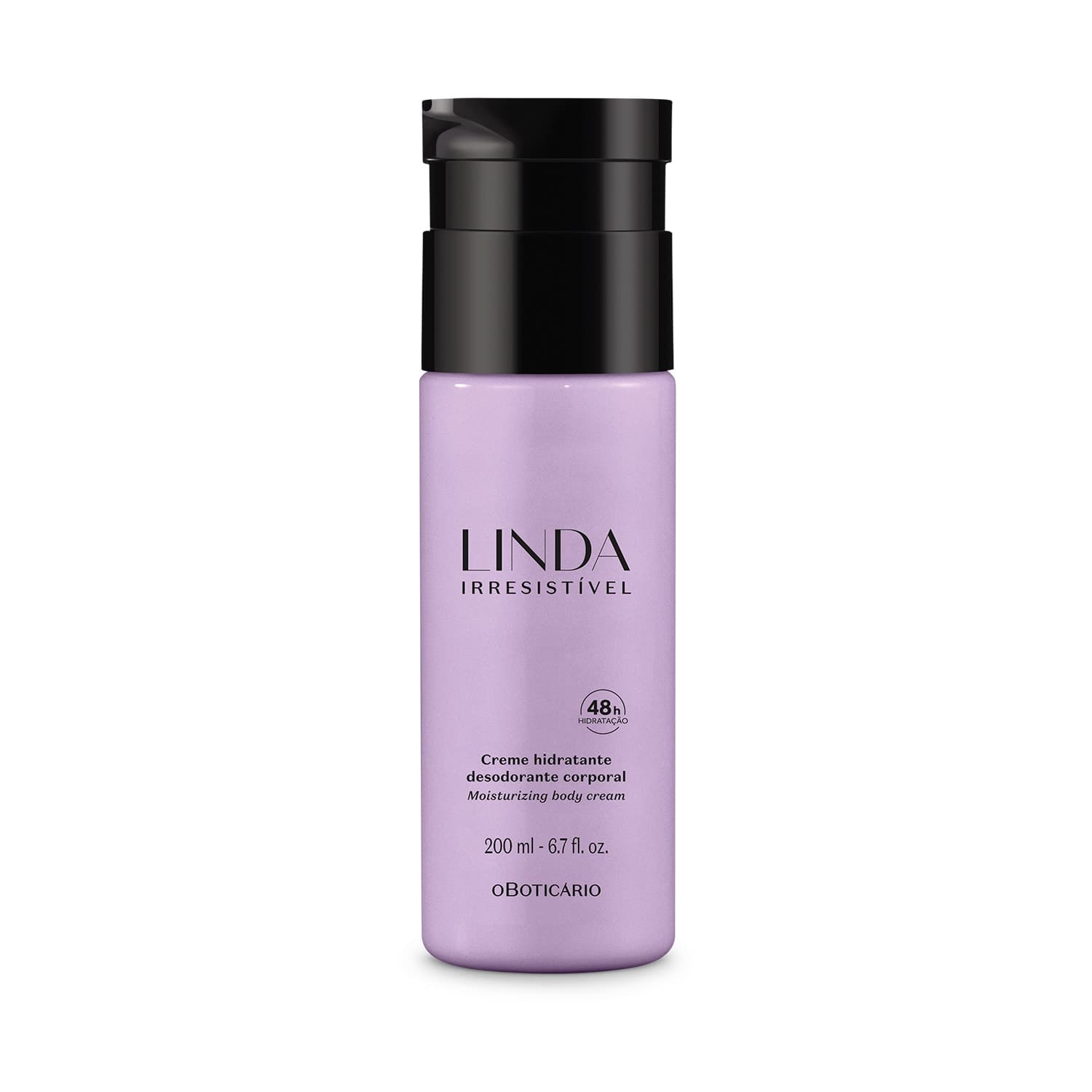 Loção Desodorante Hidratante Corporal Linda Irresistível 200Ml