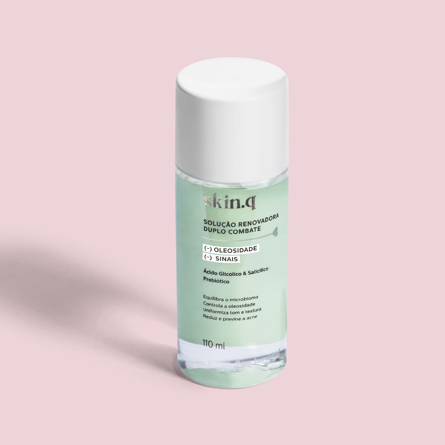 Solução Renovadora Facial Duplo Combate Skin.Q 110Ml