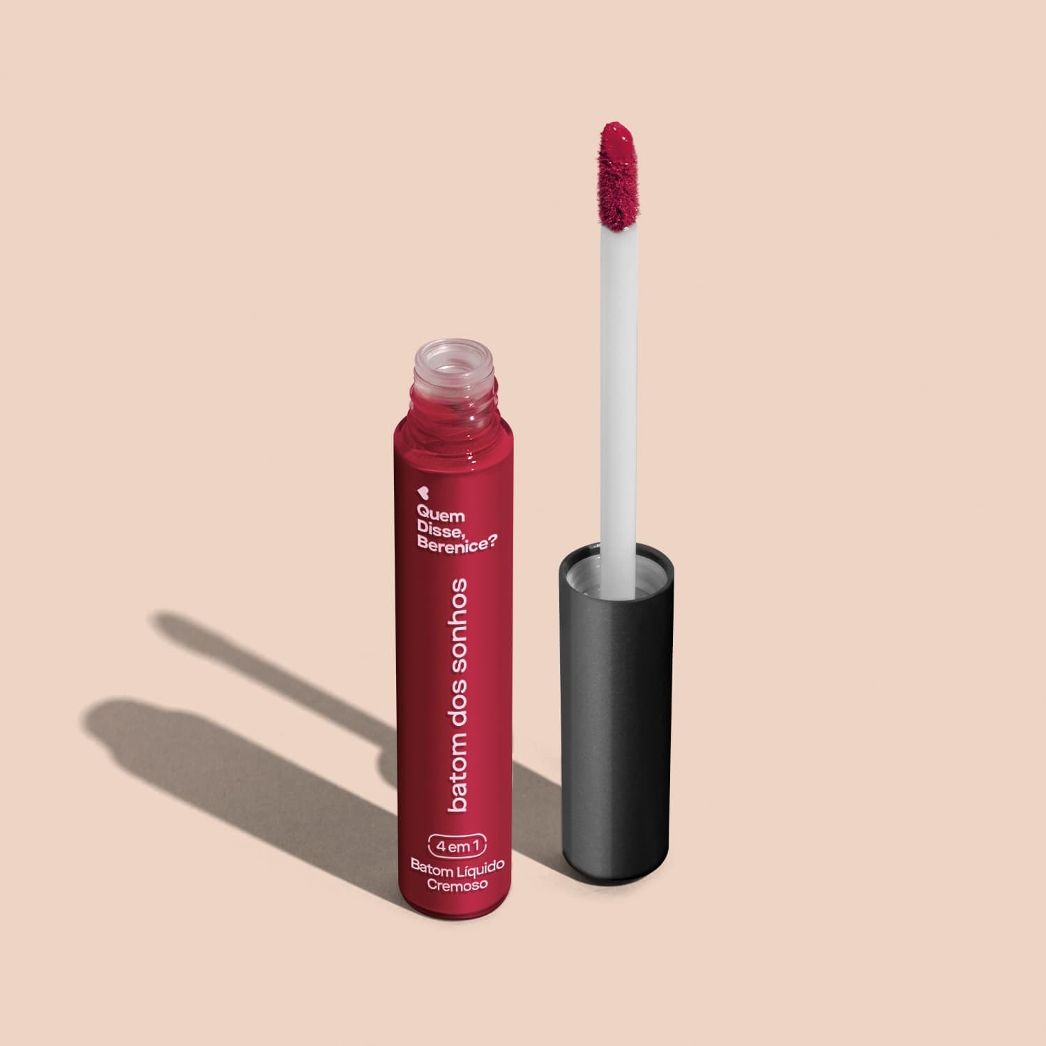 Batom Líquido Cremoso Dos Sonhos Rosa Energia 5Ml