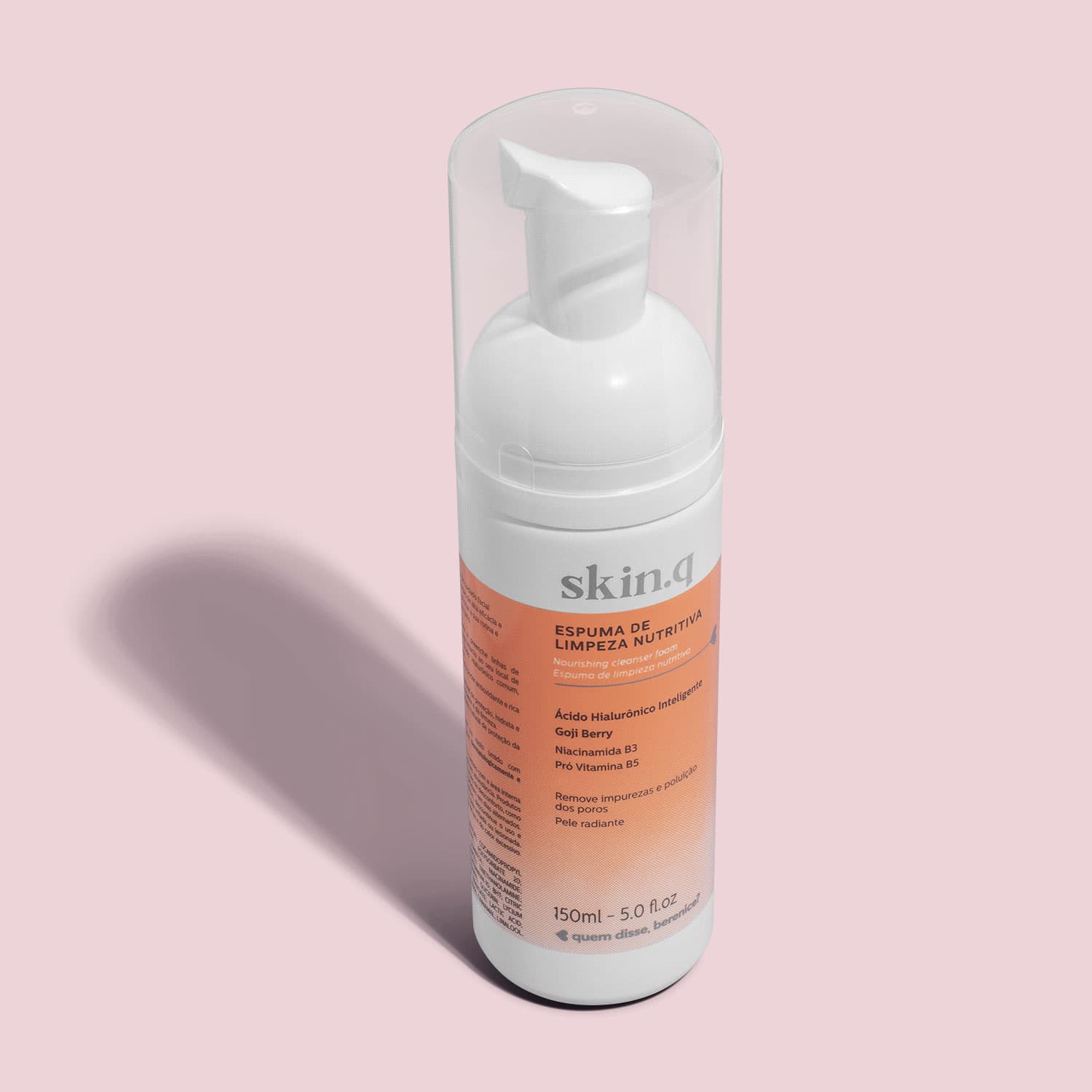 Espuma De Limpeza Nutritiva Skin.Q 150Ml