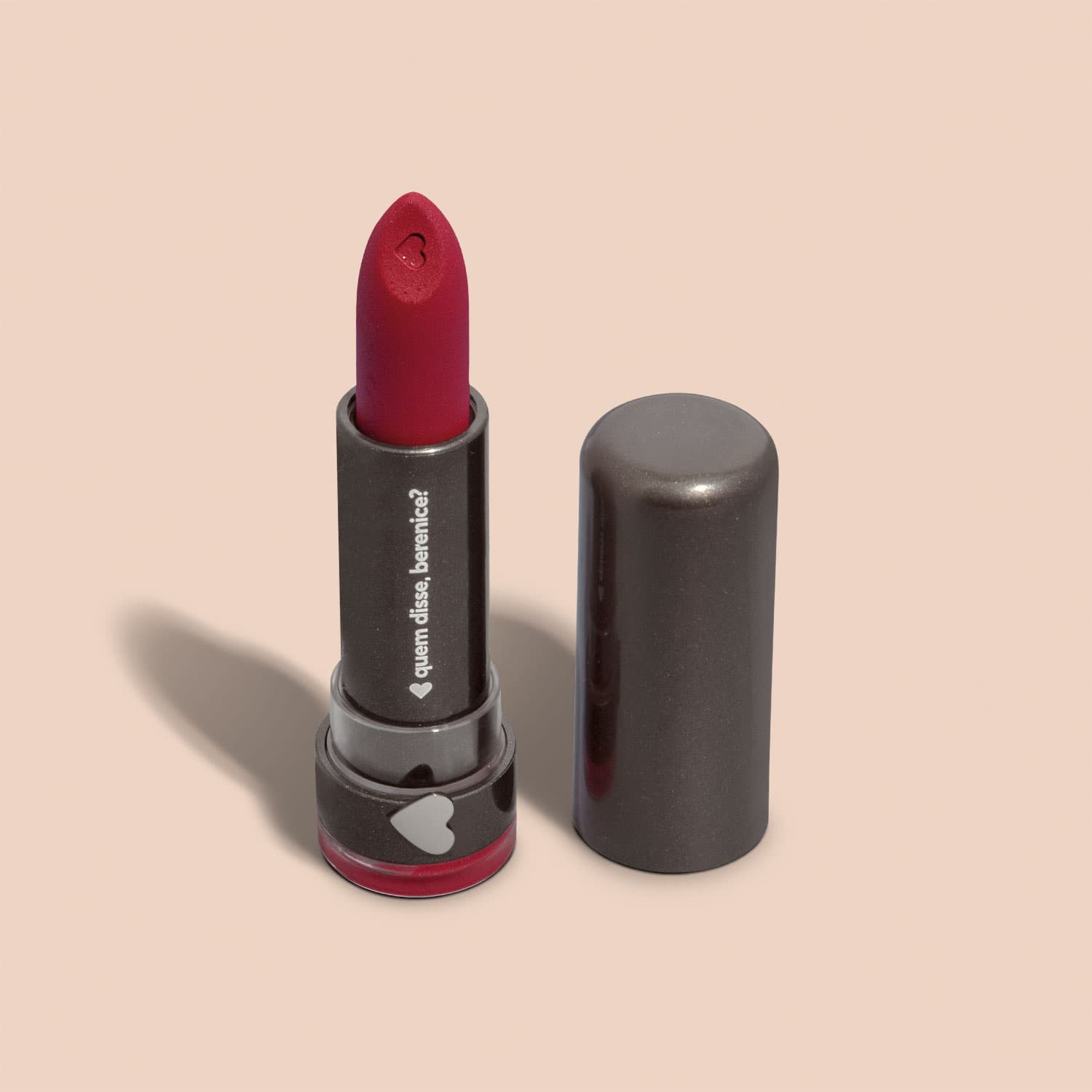 Batom Mate Vermelho Vermemor Alta Pigmentação 3,8G