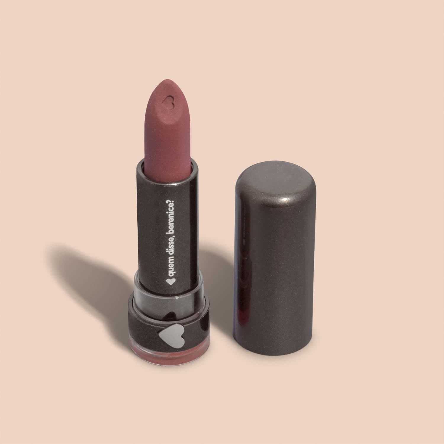 Batom Mate Bordô Castanhito Alta Pigmentação 3,8G