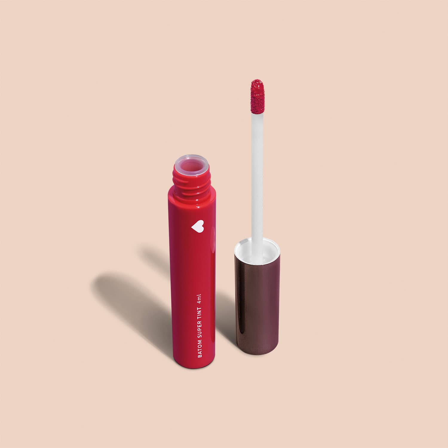 Batom Super Tint Vermelho Vevetint 4Ml